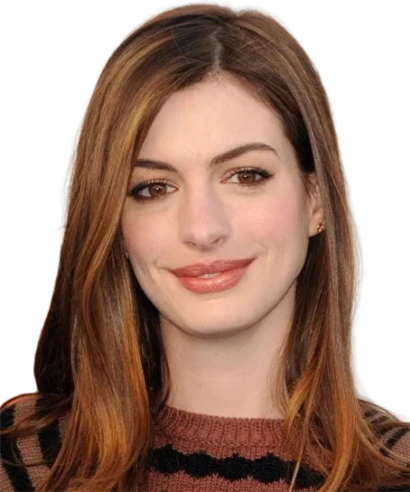 Image before applying color analysis to Anne Hathaway