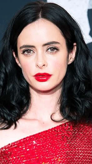 Image after applying color analysis to Krysten Ritter